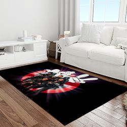 ghostbusters supernatural comedy film movie carpet area rug home decor halloween gift best present for friends light room gbs15
