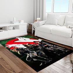 ghostbusters supernatural comedy film movie carpet area rug home decor halloween gift best present for friends light room gbs16