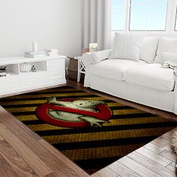 ghostbusters supernatural comedy film movie carpet area rug home decor halloween gift best present for friends light room gbs21