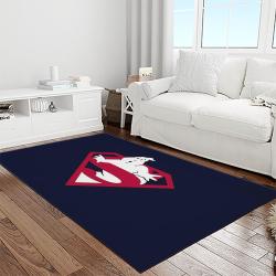 ghostbusters supernatural comedy film movie carpet area rug home decor halloween gift best present for friends light room gbs5