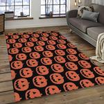 halloween style pumpkin autumn retangle carpet area rug home decor halloween gift dark room hal74