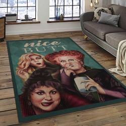 Hocus Pocus Supernatural Comedy Film Movie Carpet Area Rug Home Decor Halloween Gift Best Present For Friends HPS1