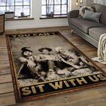 hocus pocus supernatural comedy film movie carpet area rug home decor halloween gift best present for friends dark room hps11