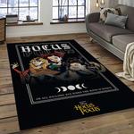 hocus pocus supernatural comedy film movie carpet area rug home decor halloween gift best present for friends dark room hps14