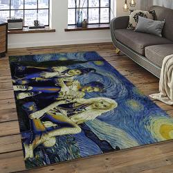 Hocus Pocus Supernatural Comedy Film Movie Carpet Area Rug Home Decor Halloween Gift Best Present For Friends HPS2
