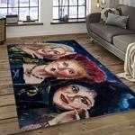 hocus pocus supernatural comedy film movie carpet area rug home decor halloween gift best present for friends dark room hps24