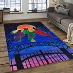 hocus pocus supernatural comedy film movie carpet area rug home decor halloween gift best present for friends dark room hps30