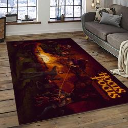 Hocus Pocus Supernatural Comedy Film Movie Carpet Area Rug Home Decor Halloween Gift Best Present For Friends HPS38