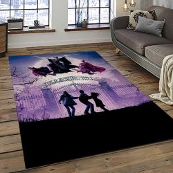 Hocus Pocus Supernatural Comedy Film Movie Carpet Area Rug Home Decor Halloween Gift Best Present For Friends HPS40