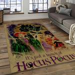 hocus pocus supernatural comedy film movie carpet area rug home decor halloween gift best present for friends dark room hps46