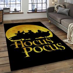 Hocus Pocus Supernatural Comedy Film Movie Carpet Area Rug Home Decor Halloween Gift Best Present For Friends HPS6