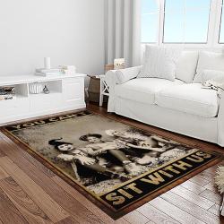 hocus pocus supernatural comedy film movie carpet area rug home decor halloween gift best present for friends light room hps11