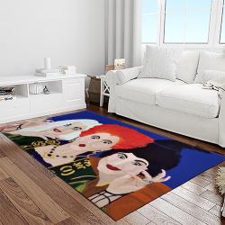 hocus pocus supernatural comedy film movie carpet area rug home decor halloween gift best present for friends light room hps21