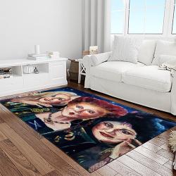 hocus pocus supernatural comedy film movie carpet area rug home decor halloween gift best present for friends light room hps24