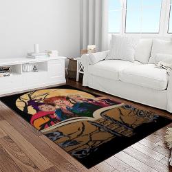 hocus pocus supernatural comedy film movie carpet area rug home decor halloween gift best present for friends light room hps32