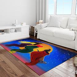 hocus pocus supernatural comedy film movie carpet area rug home decor halloween gift best present for friends light room hps34