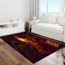 hocus pocus supernatural comedy film movie carpet area rug home decor halloween gift best present for friends light room hps38