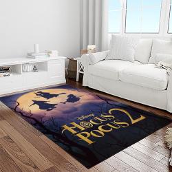 hocus pocus supernatural comedy film movie carpet area rug home decor halloween gift best present for friends light room hps41