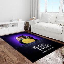 hocus pocus supernatural comedy film movie carpet area rug home decor halloween gift best present for friends light room hps42