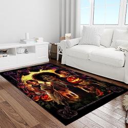 hocus pocus supernatural comedy film movie carpet area rug home decor halloween gift best present for friends light room hps45