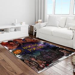 hocus pocus supernatural comedy film movie carpet area rug home decor halloween gift best present for friends light room hps47