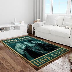 hocus pocus supernatural comedy film movie carpet area rug home decor halloween gift best present for friends light room hps8