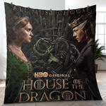 house of the dragon film movie series quilt blanket amazing gift for fans and friends home decor hotd14