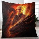 house of the dragon film movie series quilt blanket amazing gift for fans and friends home decor hotd16
