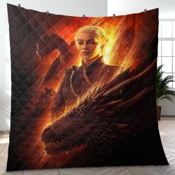 House Of The Dragon Film Movie Series Quilt Blanket Amazing Gift For Fans And Friends Home Decor HOTD16