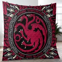 House Of The Dragon Film Movie Series Quilt Blanket Amazing Gift For Fans And Friends Home Decor HOTD17