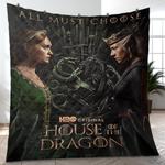 house of the dragon film movie series quilt blanket amazing gift for fans and friends home decor hotd7
