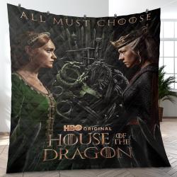 House Of The Dragon Film Movie Series Quilt Blanket Amazing Gift For Fans And Friends Home Decor HOTD7