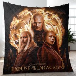 House Of The Dragon Film Movie Series Quilt Blanket Amazing Gift For Fans And Friends Home Decor HOTD8