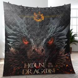 House Of The Dragon Film Movie Series Quilt Blanket Amazing Gift For Fans And Friends Home Decor HOTD9
