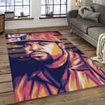 ice cube rapper hiphop music retangle carpet area rug home decor best gift for fan and friends dark room ic13