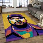 ice cube rapper hiphop music retangle carpet area rug home decor best gift for fan and friends dark room ic15