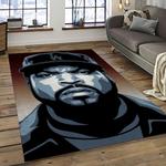 ice cube rapper hiphop music retangle carpet area rug home decor best gift for fan and friends dark room ic18
