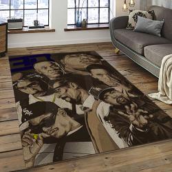 Ice Cube Rapper Hiphop Music Retangle Carpet Area Rug Home Decor Best Gift For Fan And Friends IC2