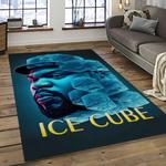 ice cube rapper hiphop music retangle carpet area rug home decor best gift for fan and friends dark room ic3