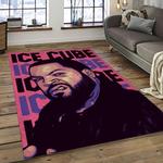 ice cube rapper hiphop music retangle carpet area rug home decor best gift for fan and friends dark room ic4