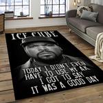ice cube rapper hiphop music retangle carpet area rug home decor best gift for fan and friends dark room ic6