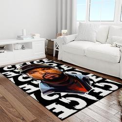 ice cube rapper hiphop music retangle carpet area rug home decor best gift for fan and friends light room ic10