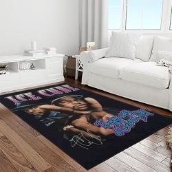 ice cube rapper hiphop music retangle carpet area rug home decor best gift for fan and friends light room ic11