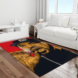 ice cube rapper hiphop music retangle carpet area rug home decor best gift for fan and friends light room ic14