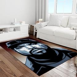 ice cube rapper hiphop music retangle carpet area rug home decor best gift for fan and friends light room ic18