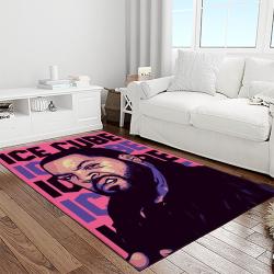 ice cube rapper hiphop music retangle carpet area rug home decor best gift for fan and friends light room ic4
