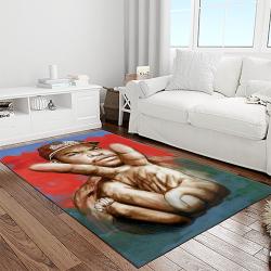 ice cube rapper hiphop music retangle carpet area rug home decor best gift for fan and friends light room ic7