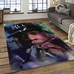 Jay-Z Rapper Hiphop Music Retangle Carpet Area Rug Home Decor Best Gift For Fan And Friends JZ13