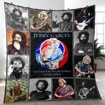 jerry garcia greatful dead musician quilt blanket fleece blanket amazing gift for fans room decor jg1