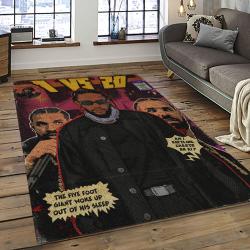 Kendrick Lamar Rapper Hiphop Music Retangle Carpet Area Rug Home Decor Best Gift For Fan And Friends KL14